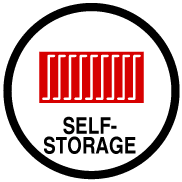 Icon: Container and Pod/Self Storage